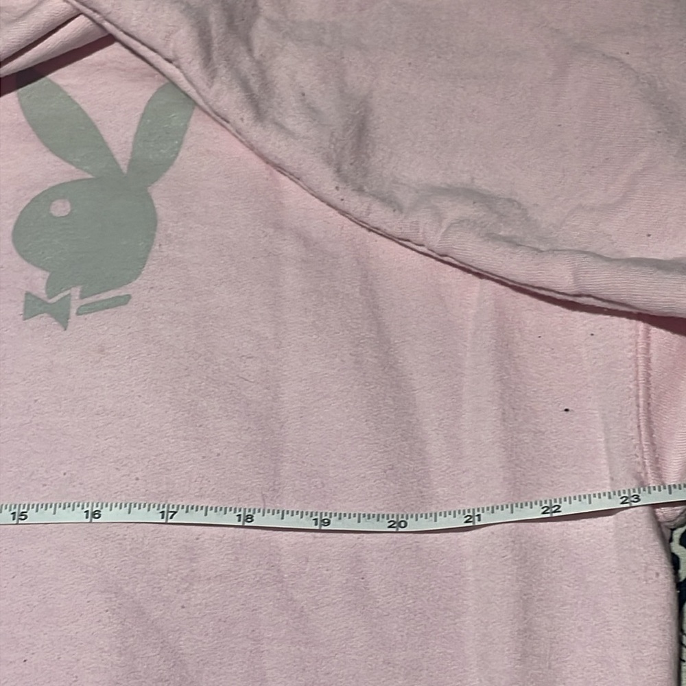 PLAYBOY Pink crew neck sweatshirt - Picture 6 of 7